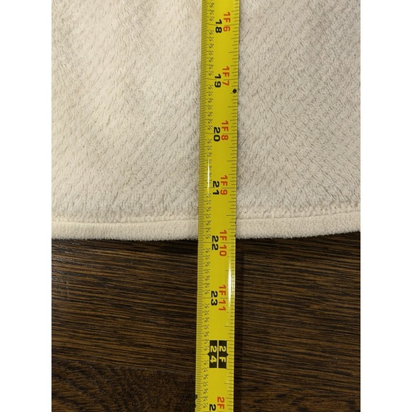 Patagonia Re-Tool Snap-T Fleece Pullover Large  Womens Top 1/4 White - Picture 3 of 6